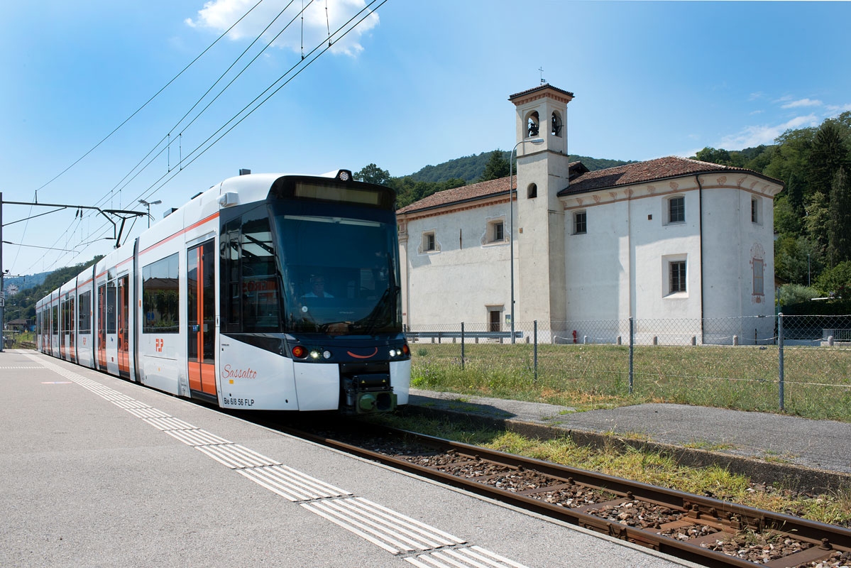 Linea esistente tra Ponte Tresa e Bioggio 